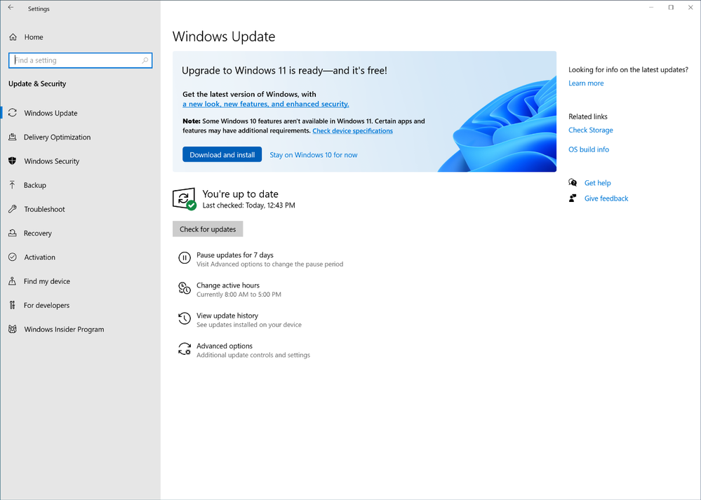 Windows 1123 Ed2 update