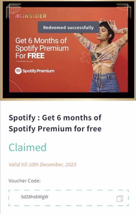 Spotify 6 Months FREE